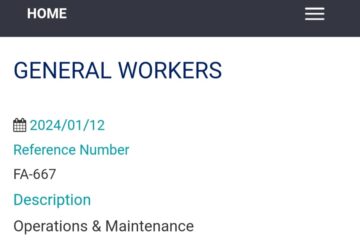 Fraser Alexander Seeks to Employ General Workers