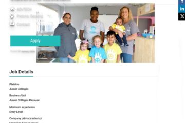 Classroom Assistants for 12 Months Contract