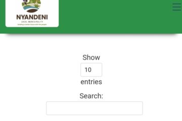 NYANDENI MUNICIPALITY ENTRY LEVEL VACANCIES
