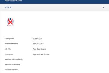 PEER EDUCATORS AT TBHIV CARE